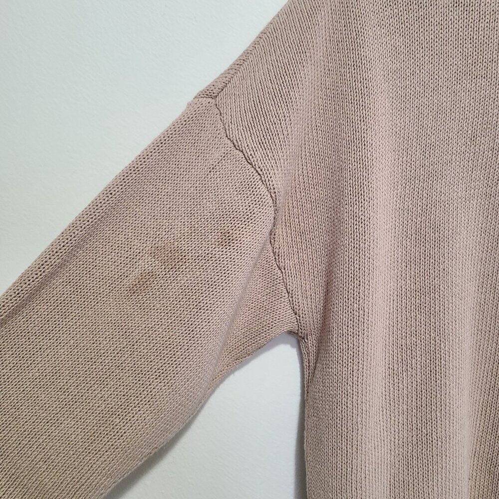 NWT Amour Vert Texture Cotton Cardigan Biscotti size M - Picture 11 of 11